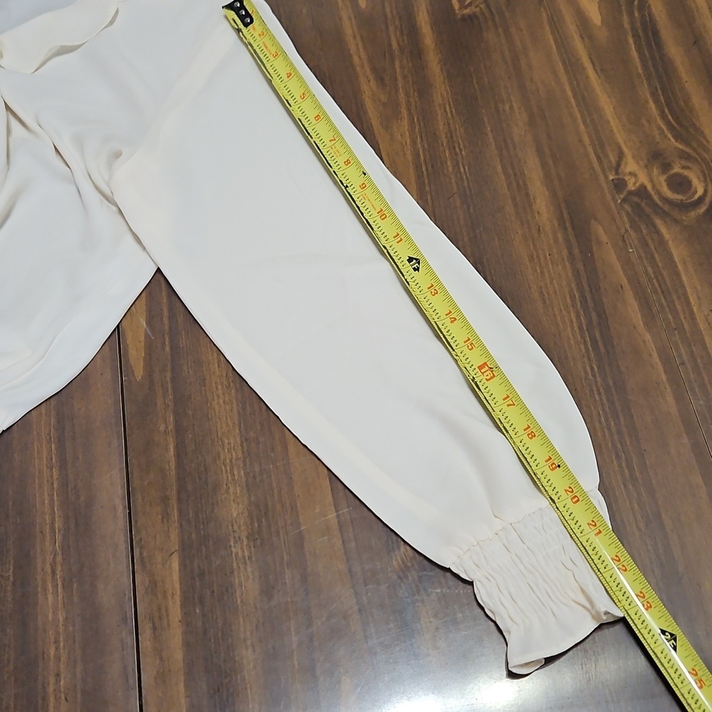 Counterparts Cream Ruffle Blouse - Picture 8 of 11